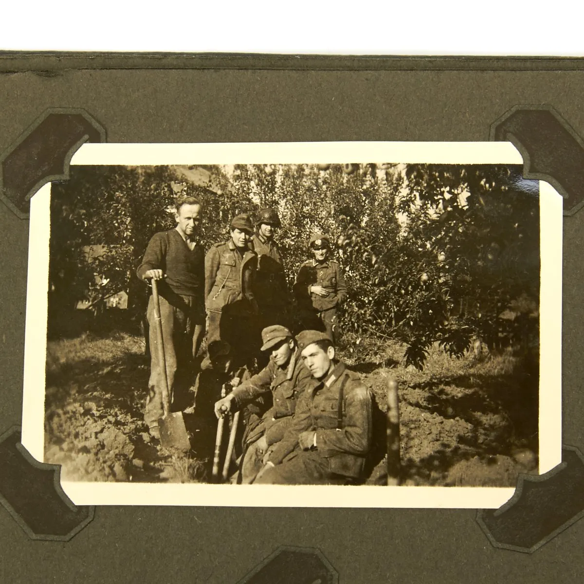 Original German WWII 1942-1943 Panzer Grenadier NCO Photo Album - 300 Photos