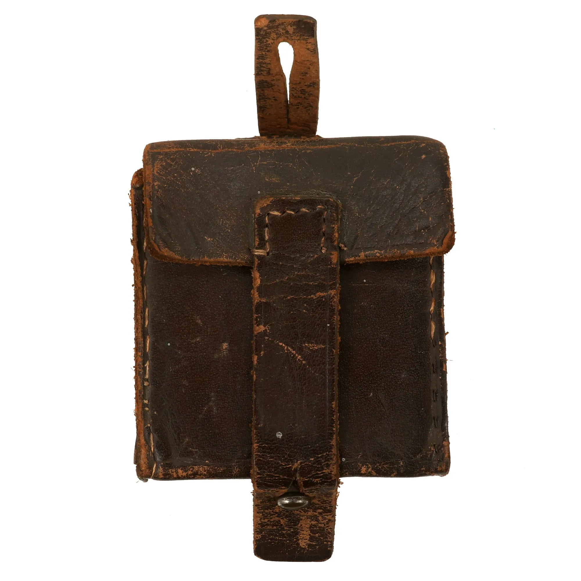Original German WWII Busch Marching Compass with Unit Marking - 10th Infantry Division