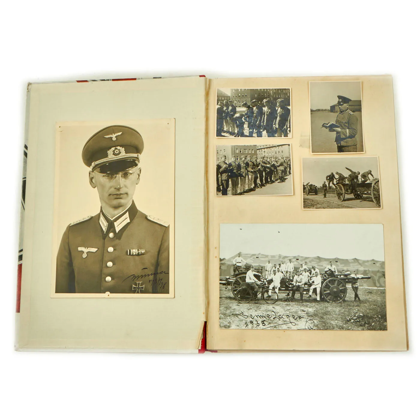 Original German WWII “Erinnerungsbuch VI. Armeekorps” Remembrance Book For the 6th Army With Personal Photos and Account of Poland / France Invasion and Adolf AH