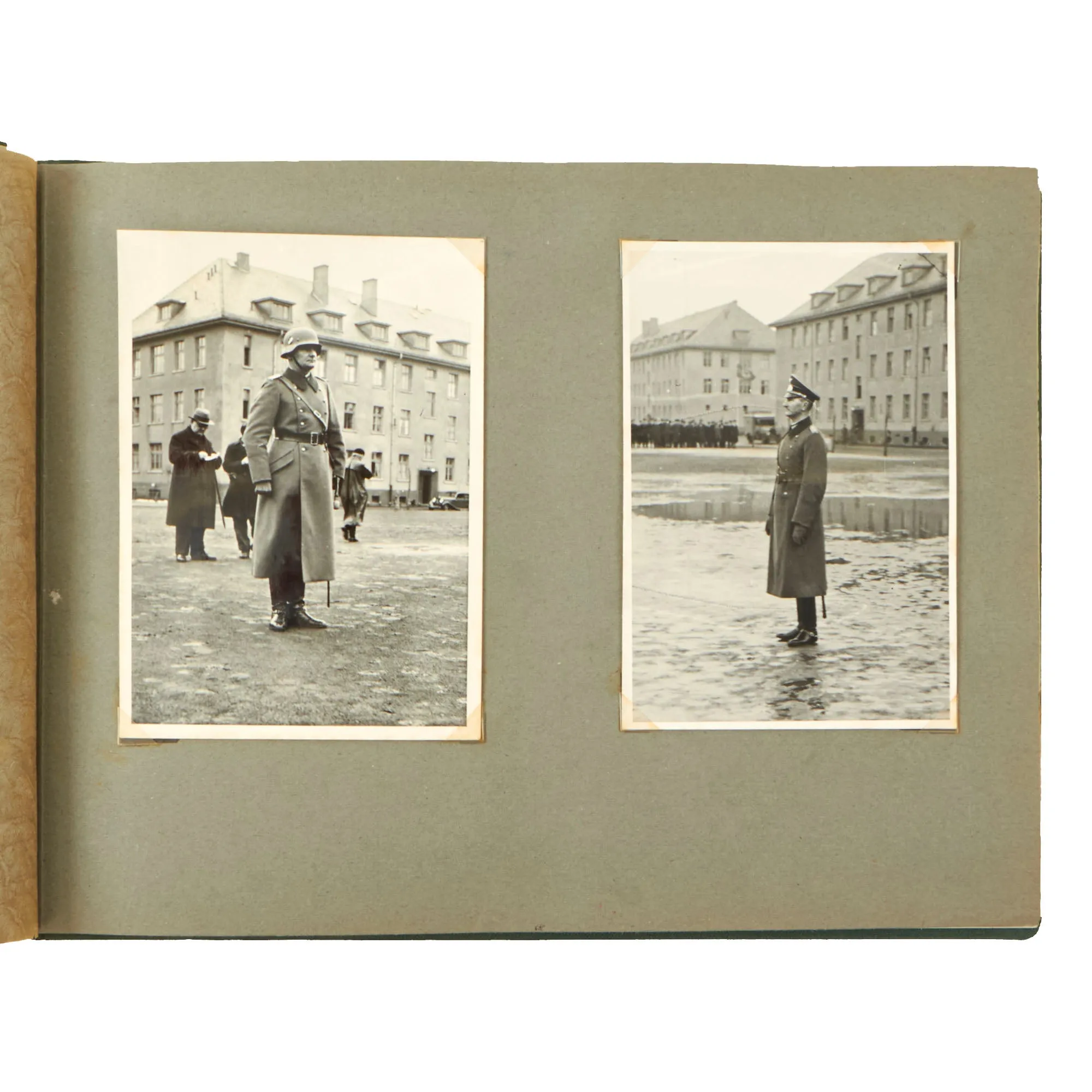 Original German WWII Named KIA Heer Army 12th Machine Gun Company 37th Infantry Regiment Photo Album - 55 Photos - Killed in Greece 1941