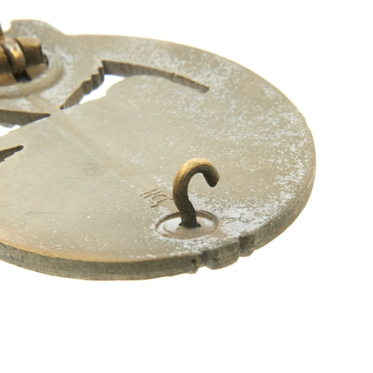 Original German WWII Panzer Assault Tank Badge Bronze Grade by Hermann Aurich in Box