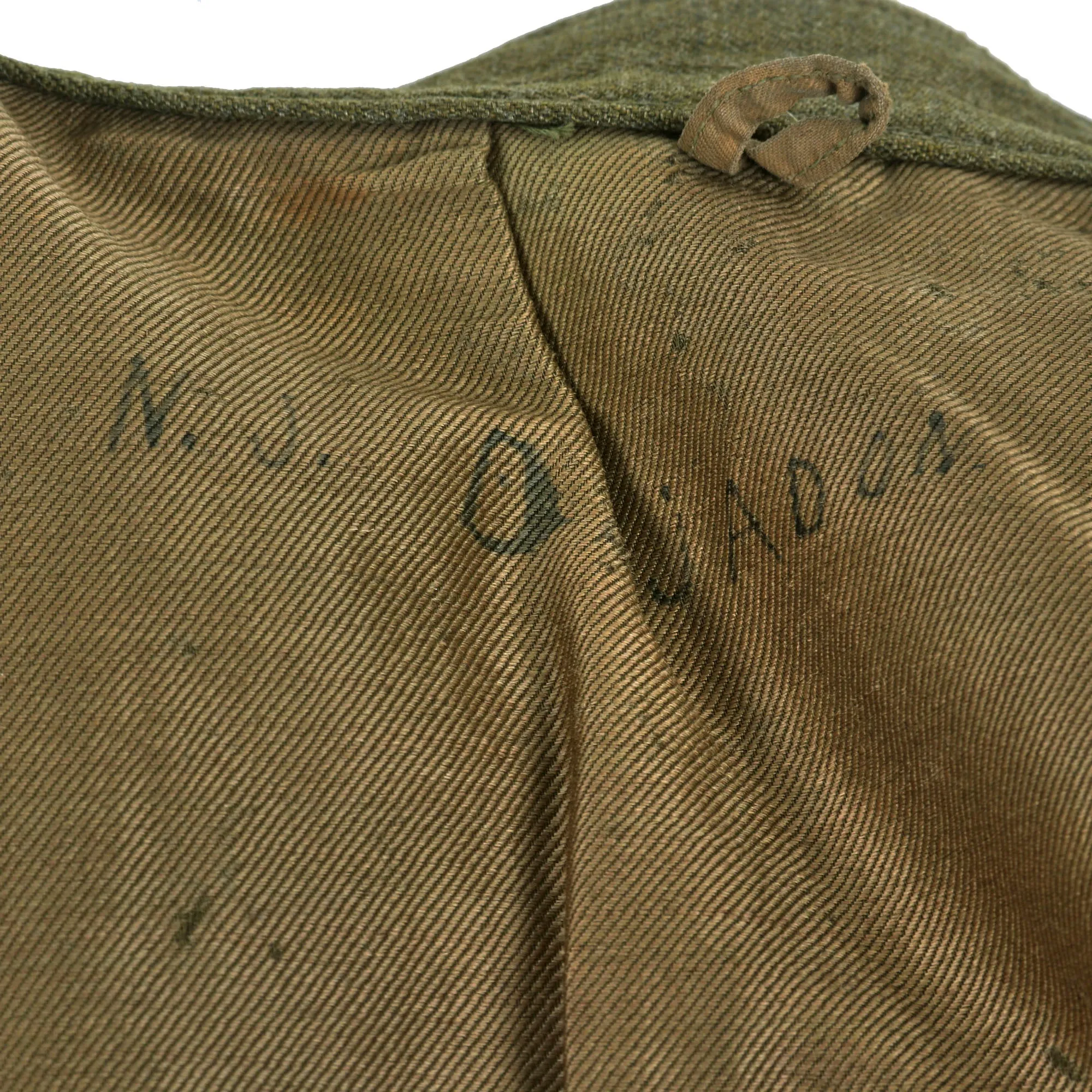 Original Identified WWI U.S. 76th Division Field Artillery Uniform & Field Gear Grouping - 302nd Field Artillery