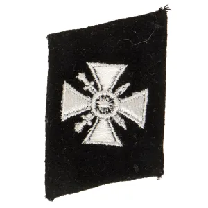 Original Rare German WWII 29th Waffen Grenadier Division of the SS RONA (1st Russian) Right Side Collar Tab