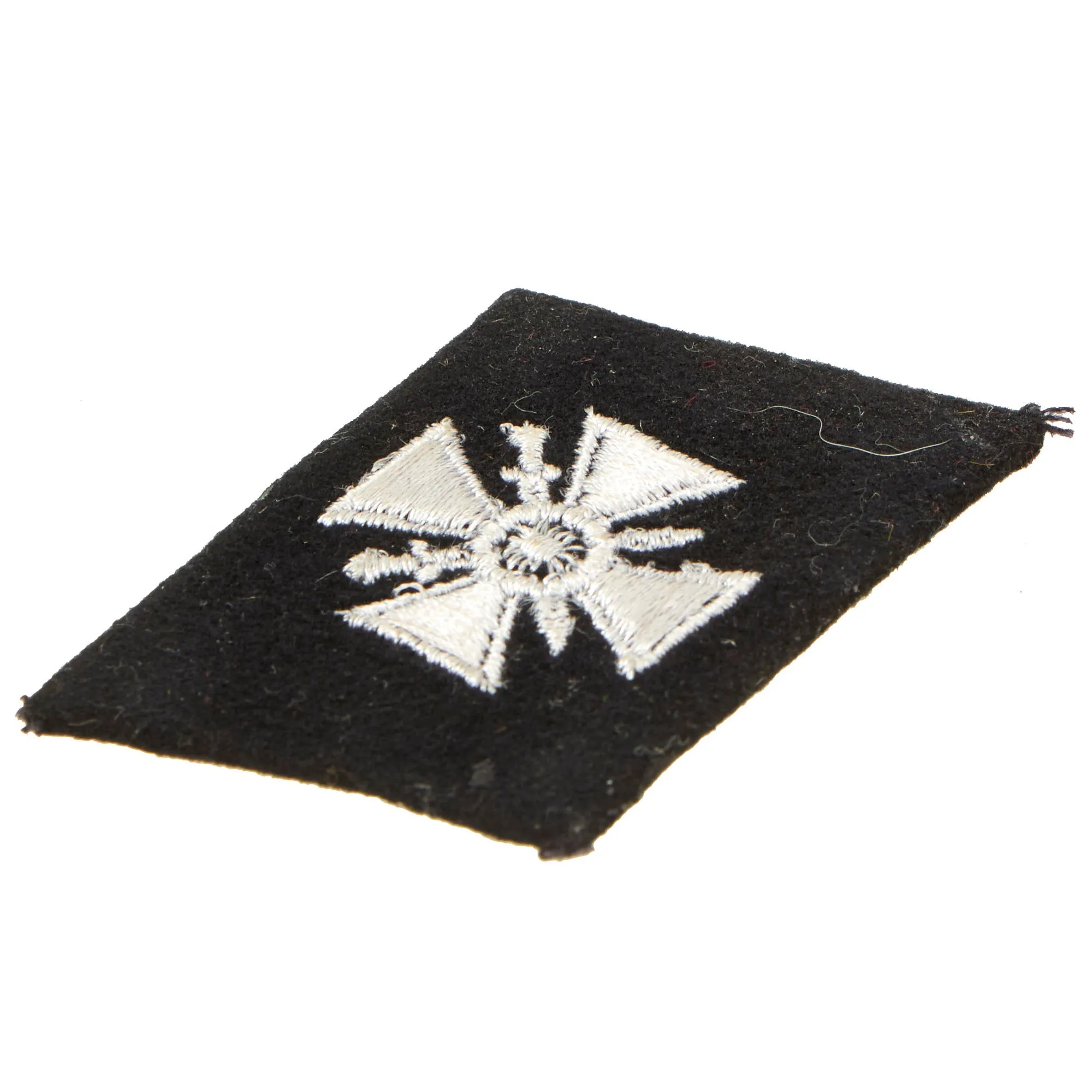 Original Rare German WWII 29th Waffen Grenadier Division of the SS RONA (1st Russian) Right Side Collar Tab