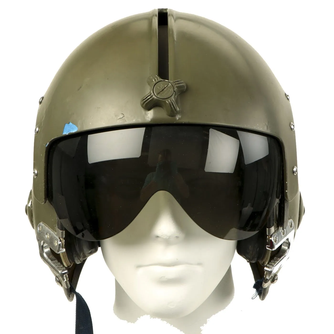 Original U.S. Vietnam War 1st Cavalry Division Helicopter Door Gunner APH-6A Flight Helmet