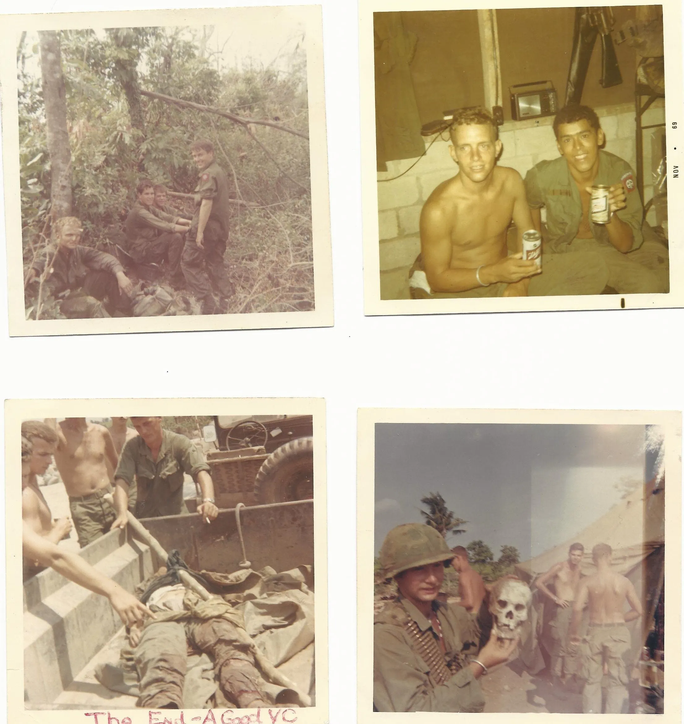 Original U.S. Vietnam War 82nd Airborne 505th Infantry Regiment Named Grouping
