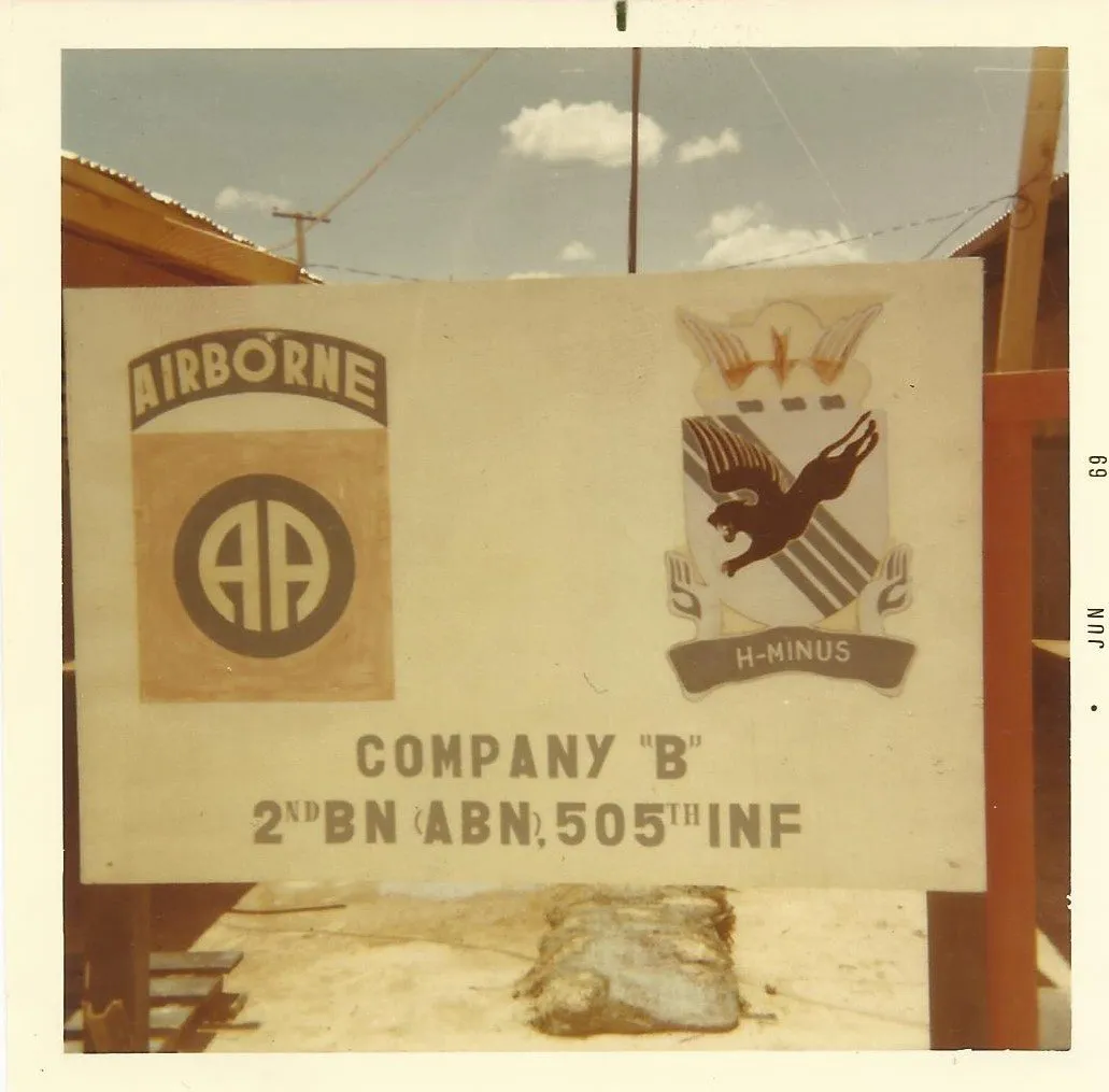 Original U.S. Vietnam War 82nd Airborne 505th Infantry Regiment Named Grouping