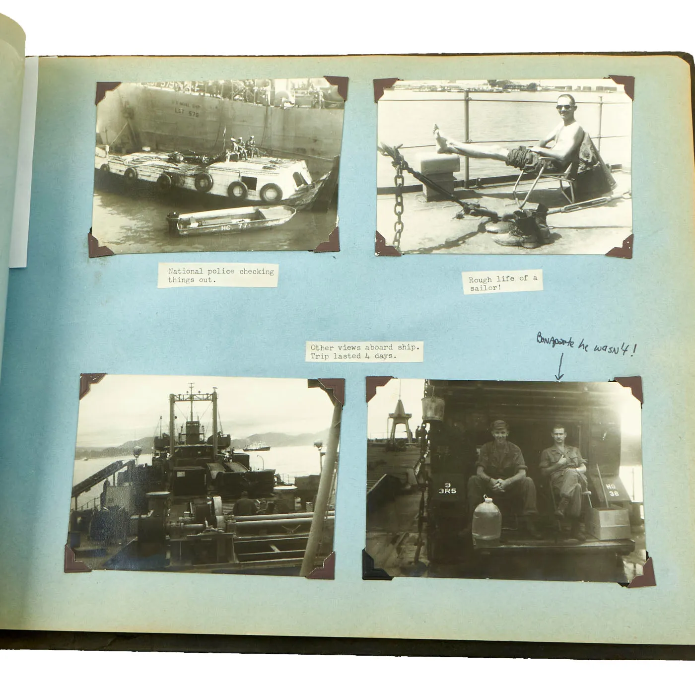 Original U.S. Vietnam War Named 3rd Squadron, 5th Cavalry Regiment, 9th Infantry Division Photo Album of Captain John Reichley - Over 120 Photos and Magazine / Newspaper Clippings