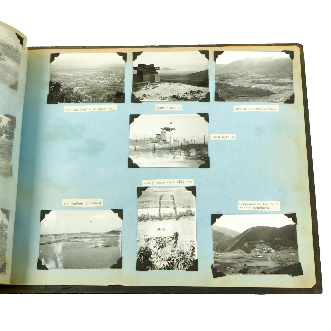 Original U.S. Vietnam War Named 3rd Squadron, 5th Cavalry Regiment, 9th Infantry Division Photo Album of Captain John Reichley - Over 120 Photos and Magazine / Newspaper Clippings