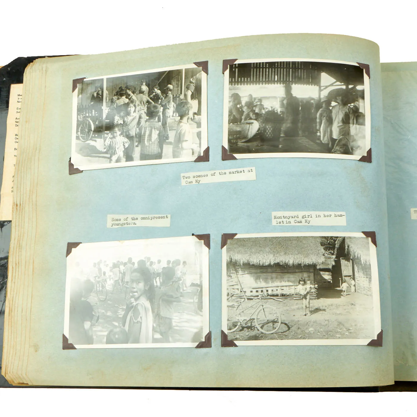 Original U.S. Vietnam War Named 3rd Squadron, 5th Cavalry Regiment, 9th Infantry Division Photo Album of Captain John Reichley - Over 120 Photos and Magazine / Newspaper Clippings