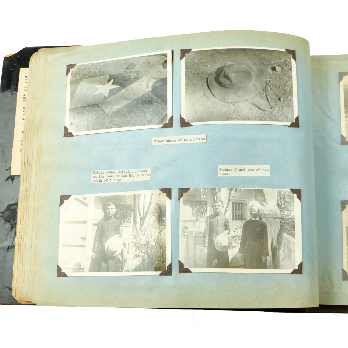 Original U.S. Vietnam War Named 3rd Squadron, 5th Cavalry Regiment, 9th Infantry Division Photo Album of Captain John Reichley - Over 120 Photos and Magazine / Newspaper Clippings