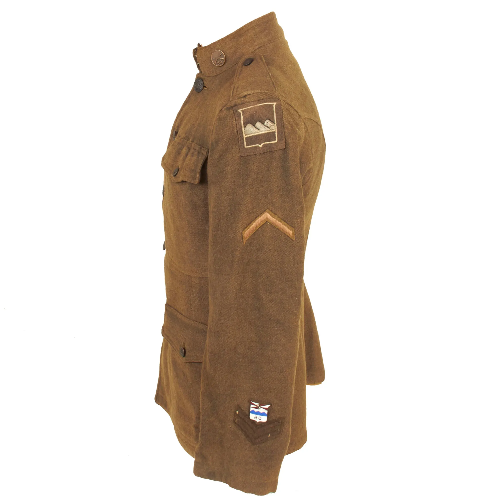 Original U.S. WWI US Army 80th Infantry Division Uniform Set