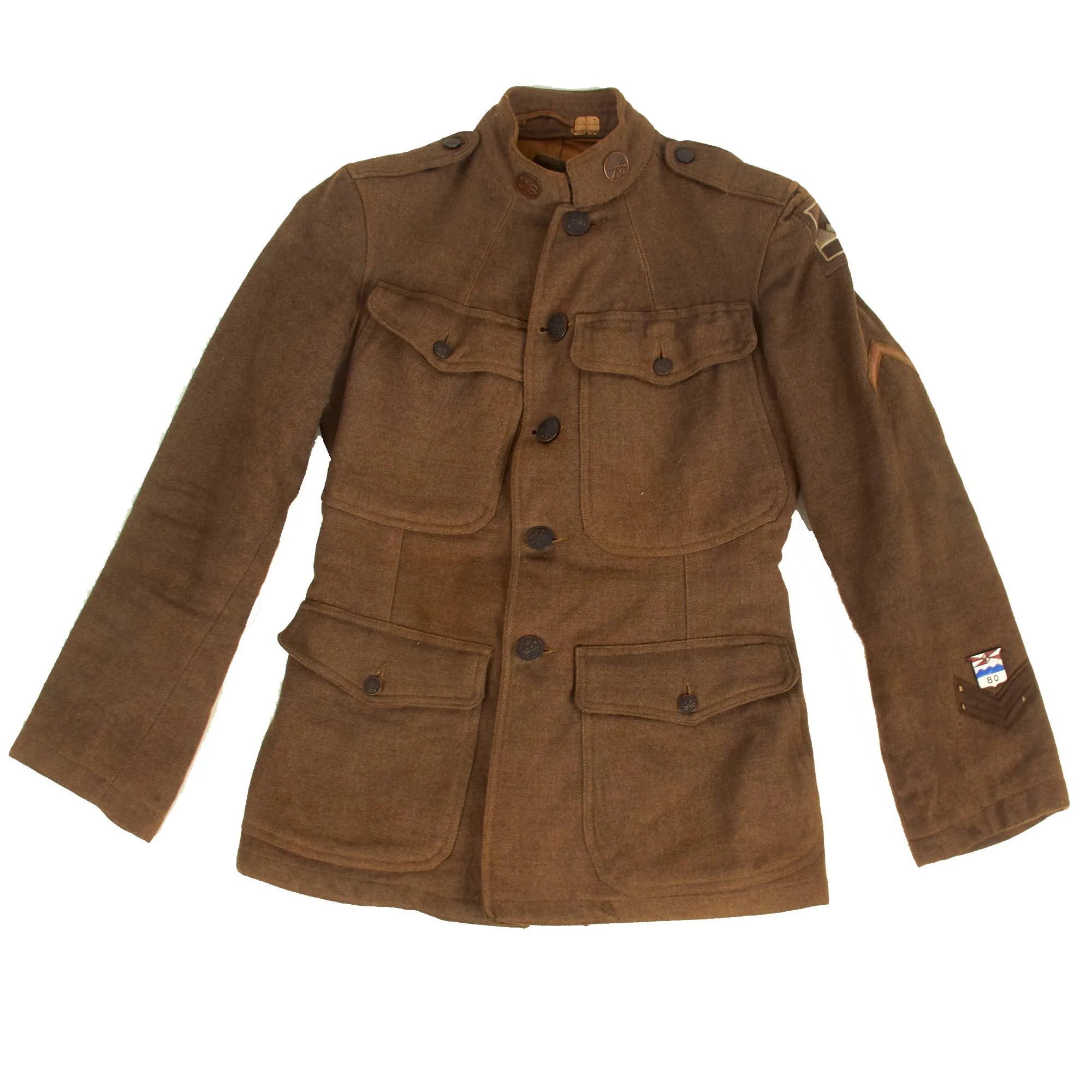 Original U.S. WWI US Army 80th Infantry Division Uniform Set
