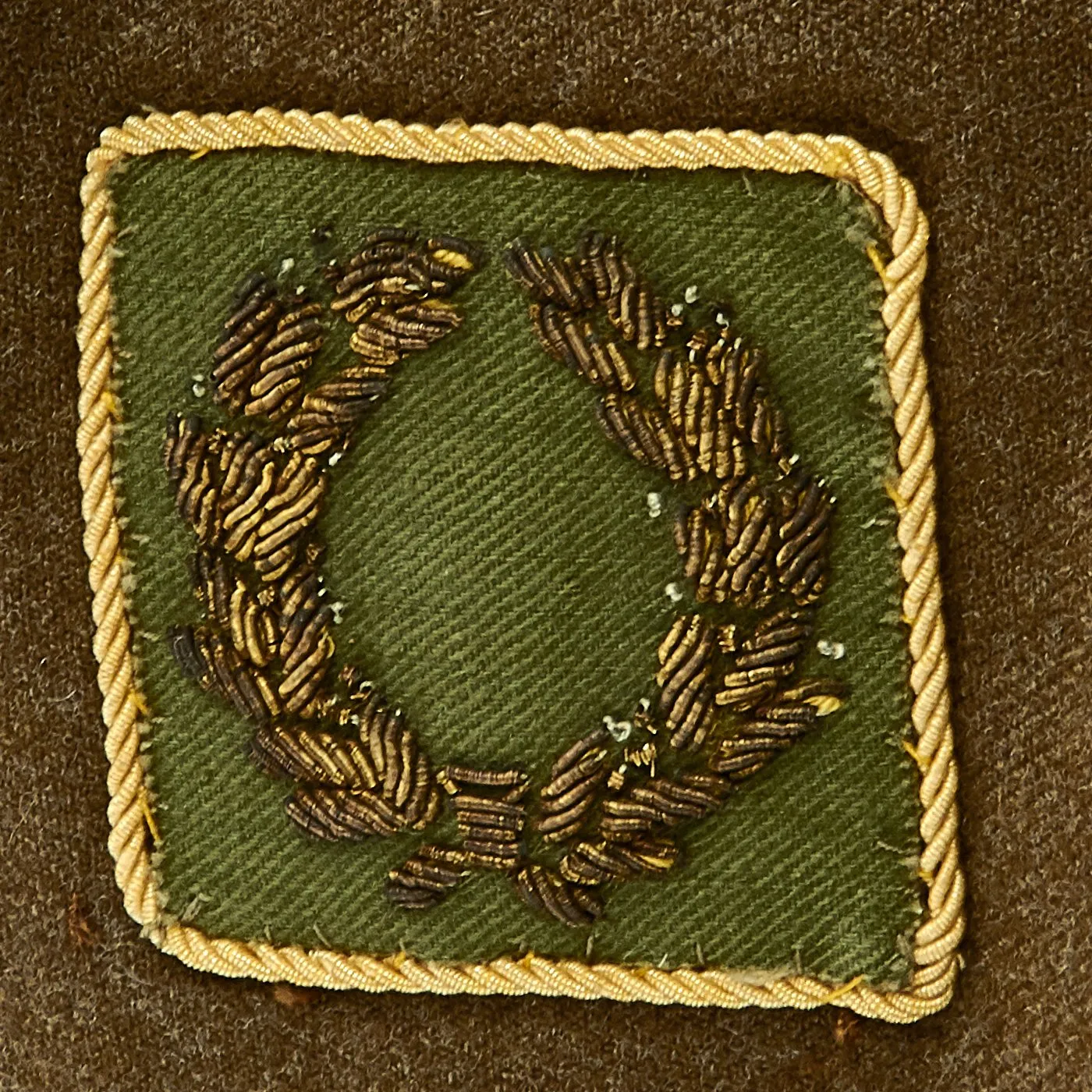 Original U.S. WWII 1st Infantry Division Ike Jacket with Bag- 1st Medical Battalion
