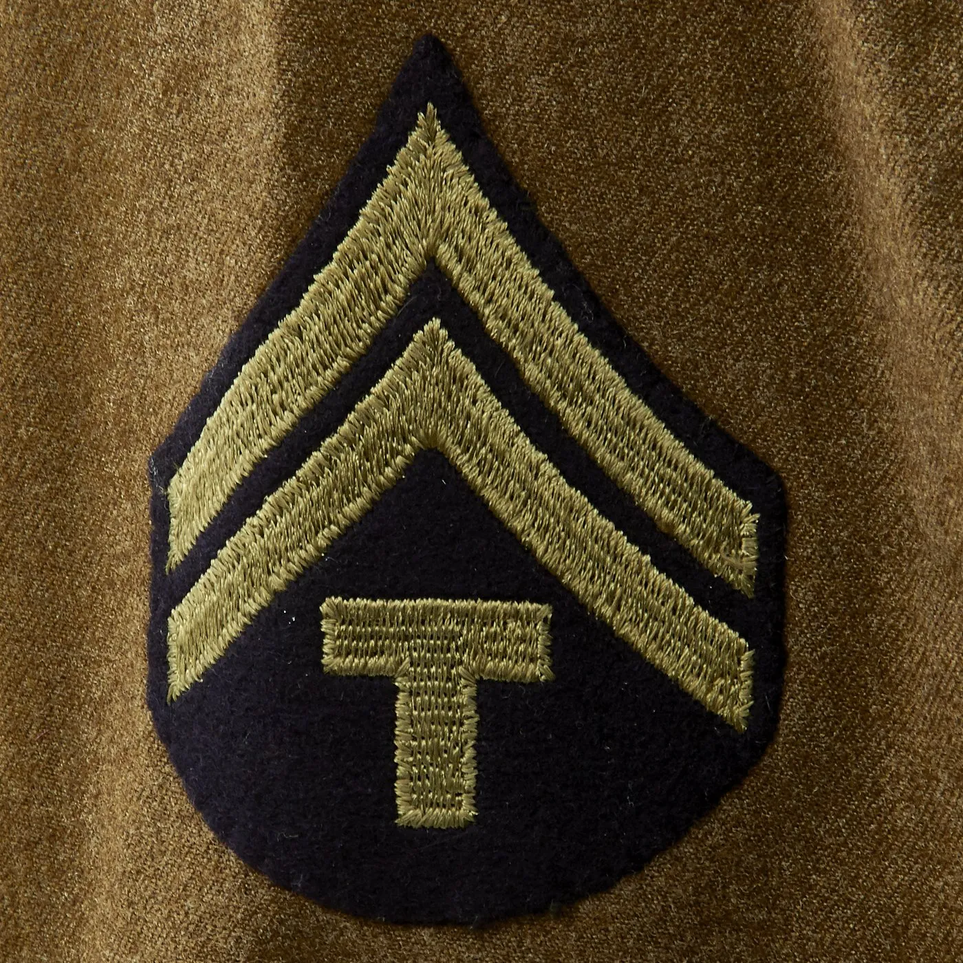 Original U.S. WWII 1st Infantry Division Ike Jacket with Bag- 1st Medical Battalion