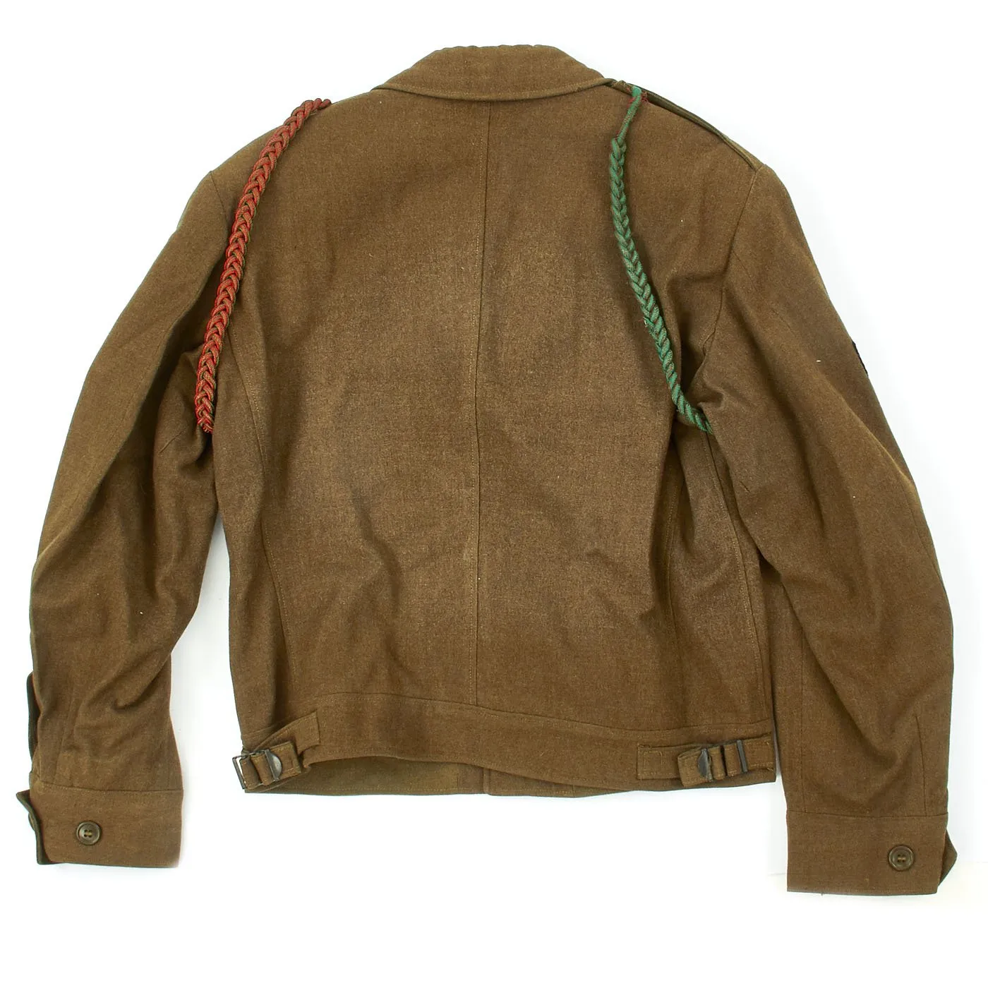Original U.S. WWII 1st Infantry Division Ike Jacket with Bag- 1st Medical Battalion