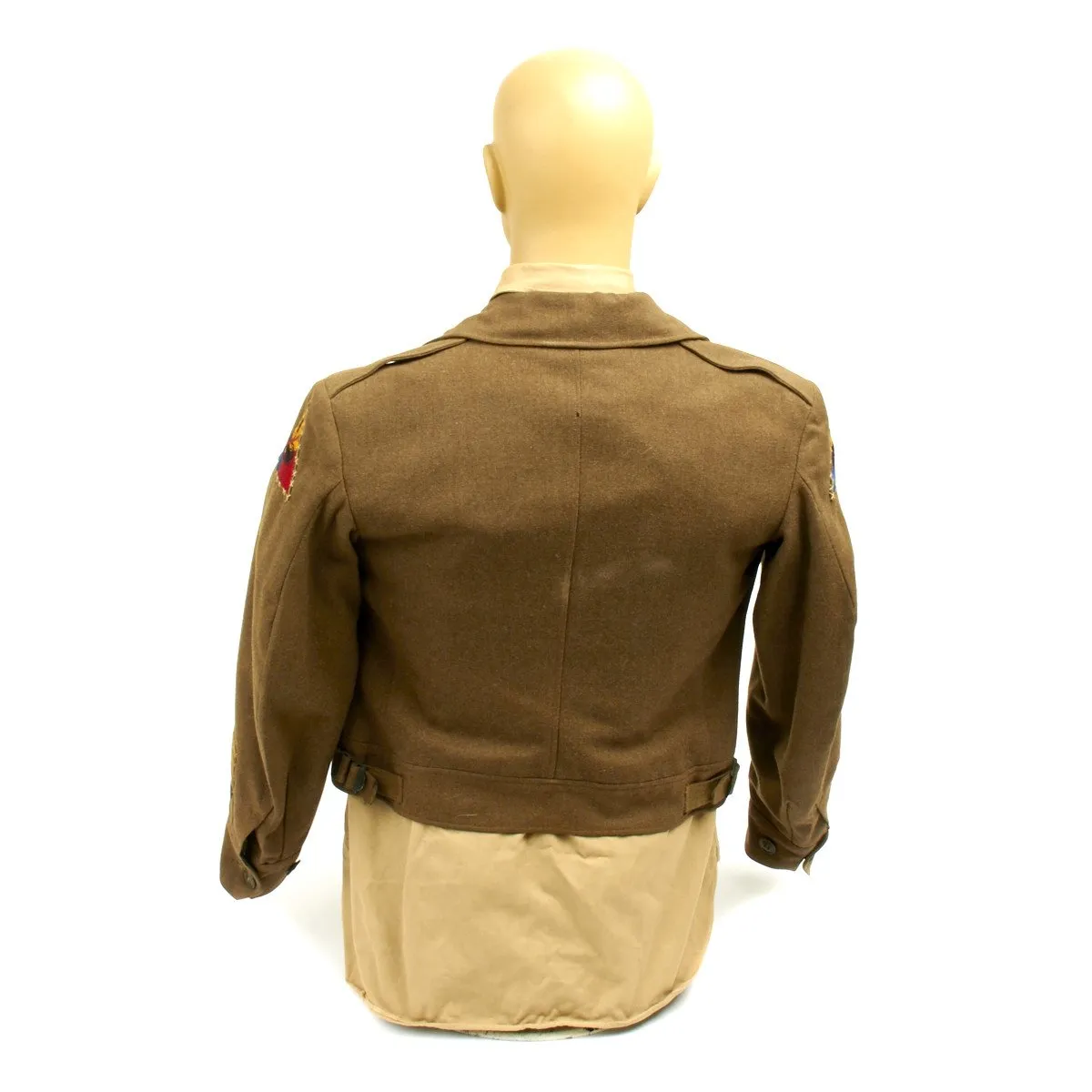 Original U.S. WWII 3rd Armored and 6th Armored Division Ike Jacket Uniform