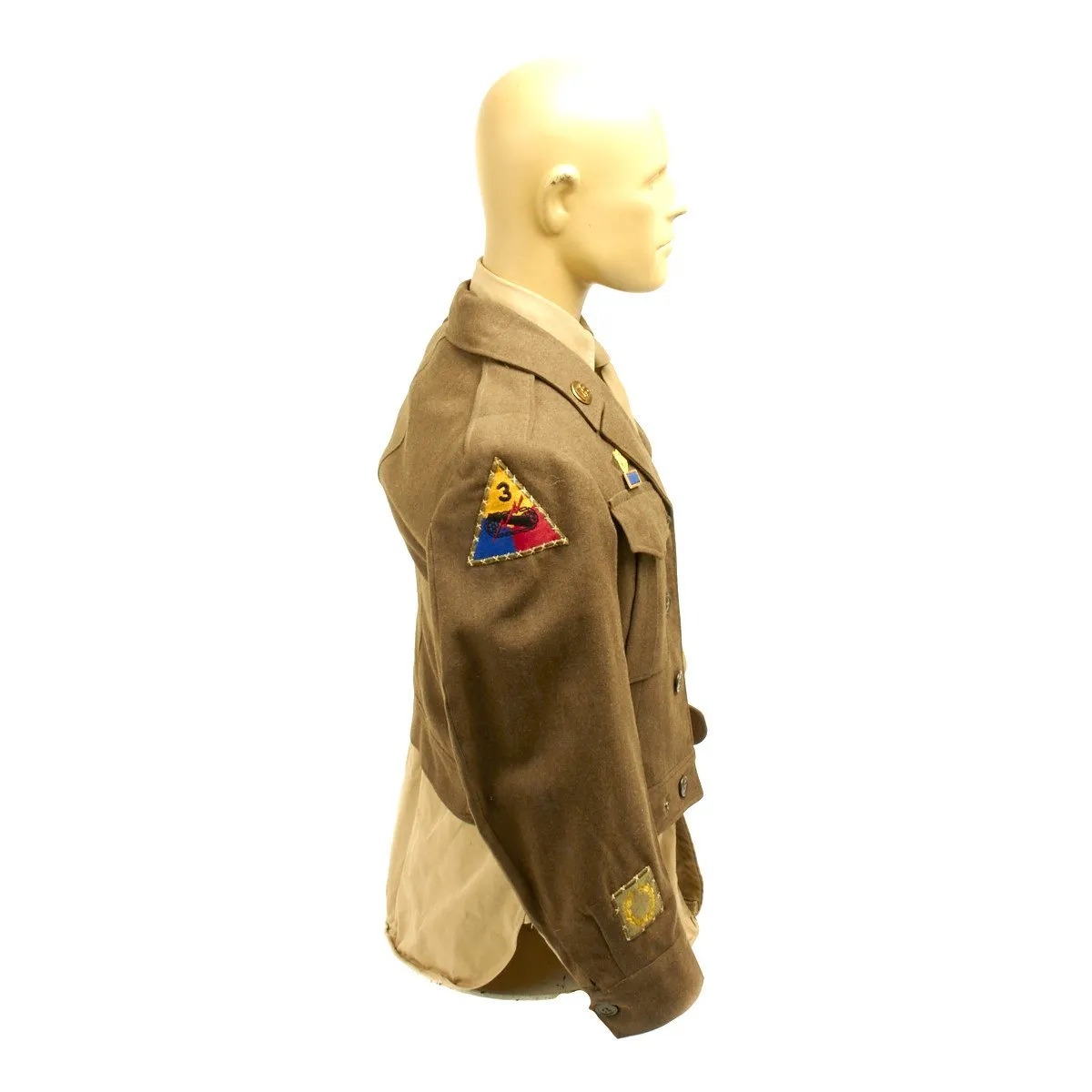 Original U.S. WWII 3rd Armored and 6th Armored Division Ike Jacket Uniform