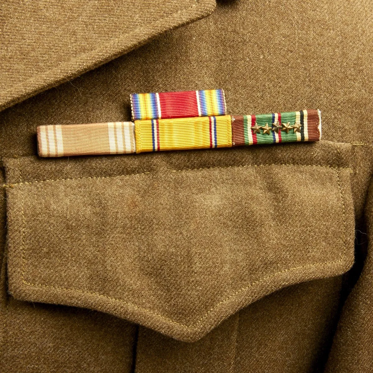 Original U.S. WWII 3rd Armored and 6th Armored Division Ike Jacket Uniform