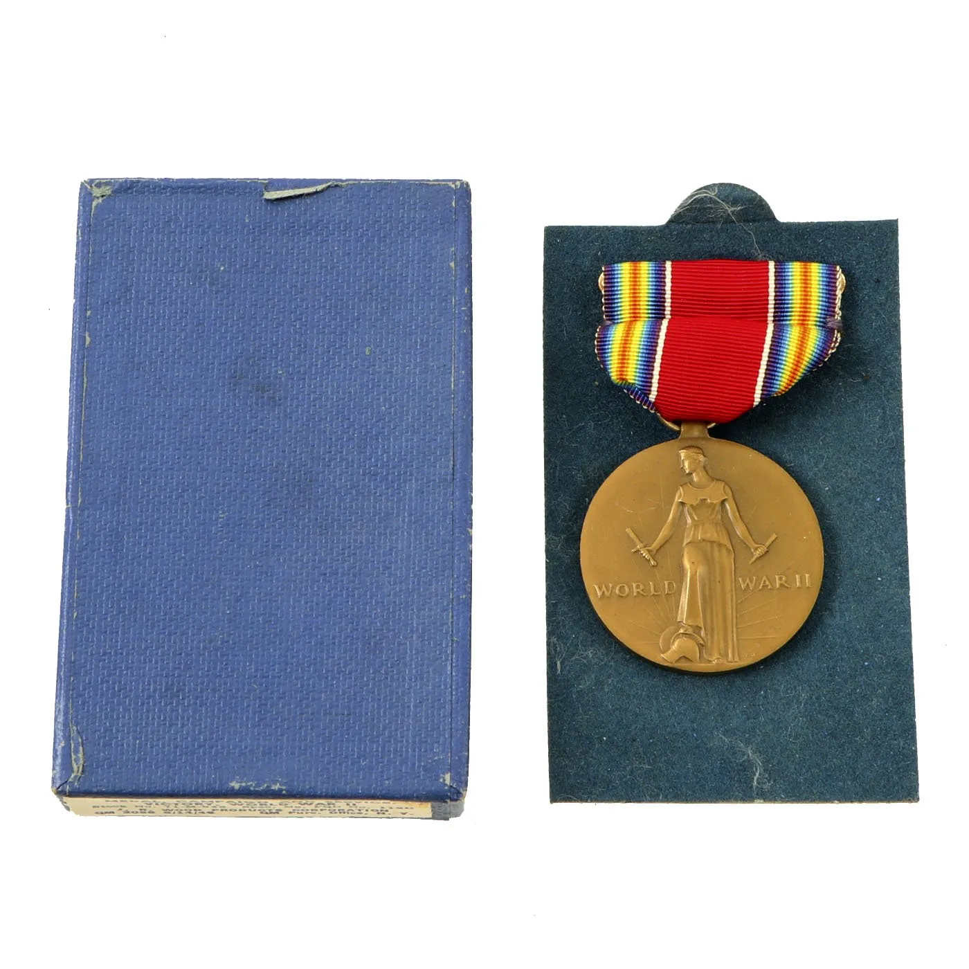 Original U.S WWII 508th Parachute Infantry Regiment 82nd Airborne Insignia and Medal Grouping