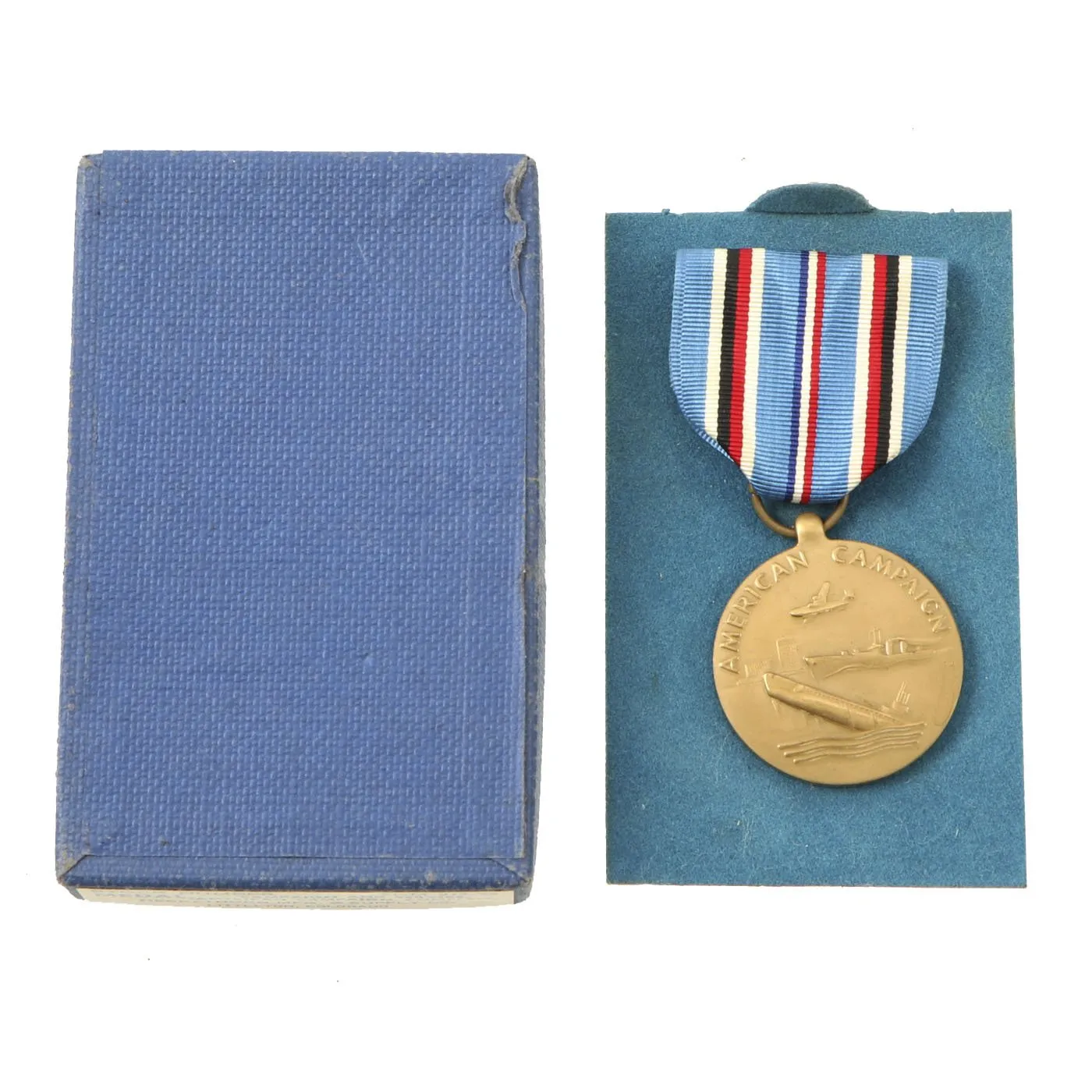 Original U.S WWII 508th Parachute Infantry Regiment 82nd Airborne Insignia and Medal Grouping