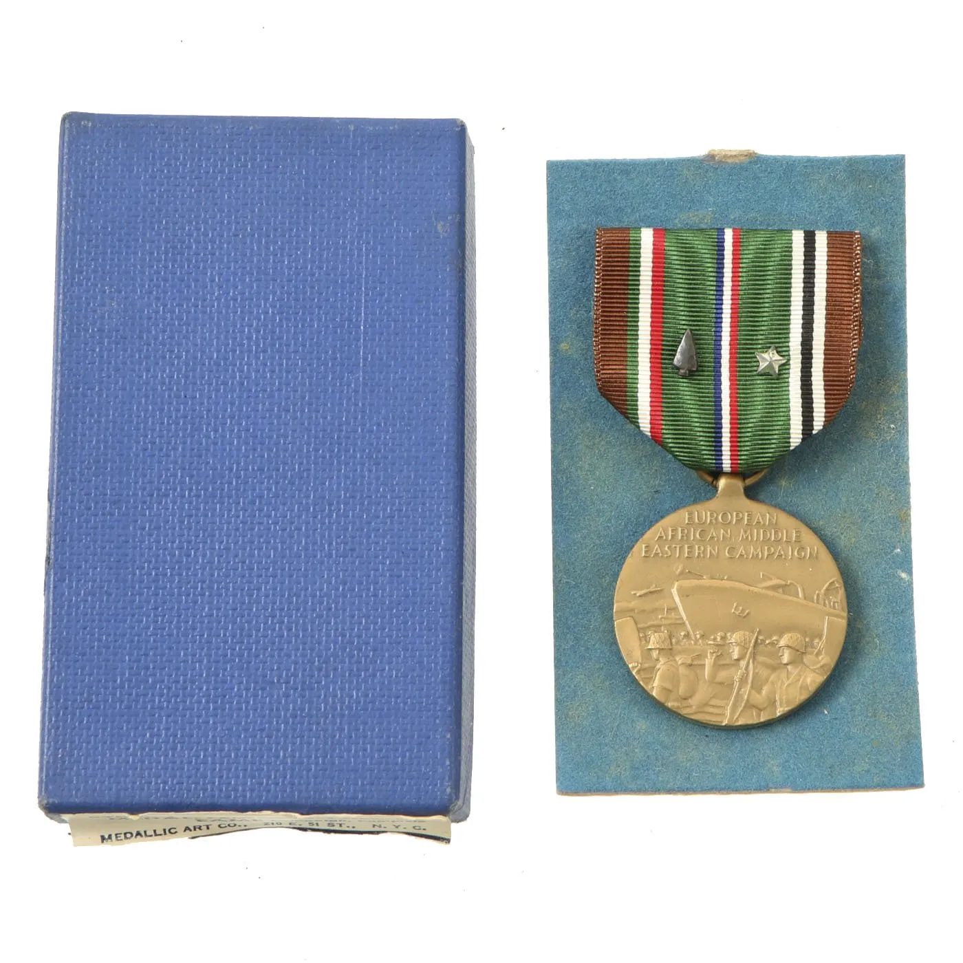 Original U.S WWII 508th Parachute Infantry Regiment 82nd Airborne Insignia and Medal Grouping