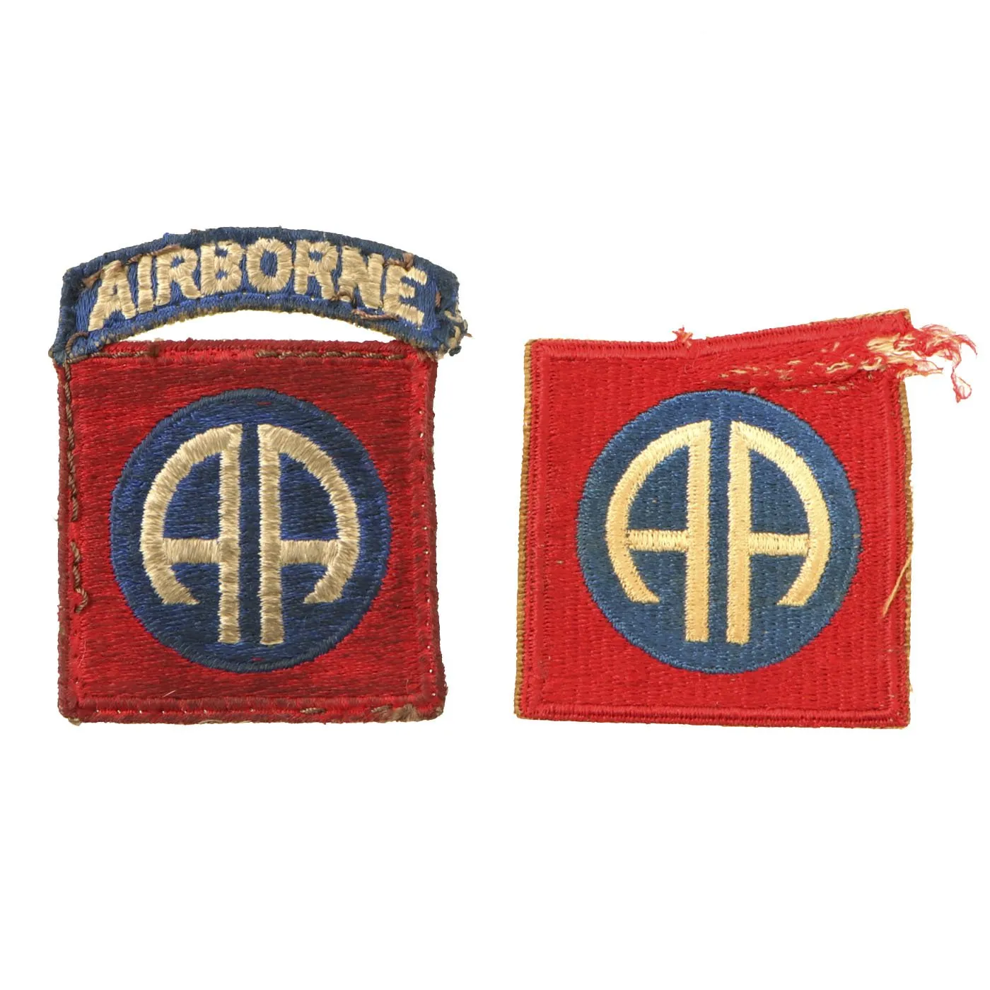 Original U.S WWII 508th Parachute Infantry Regiment 82nd Airborne Insignia and Medal Grouping