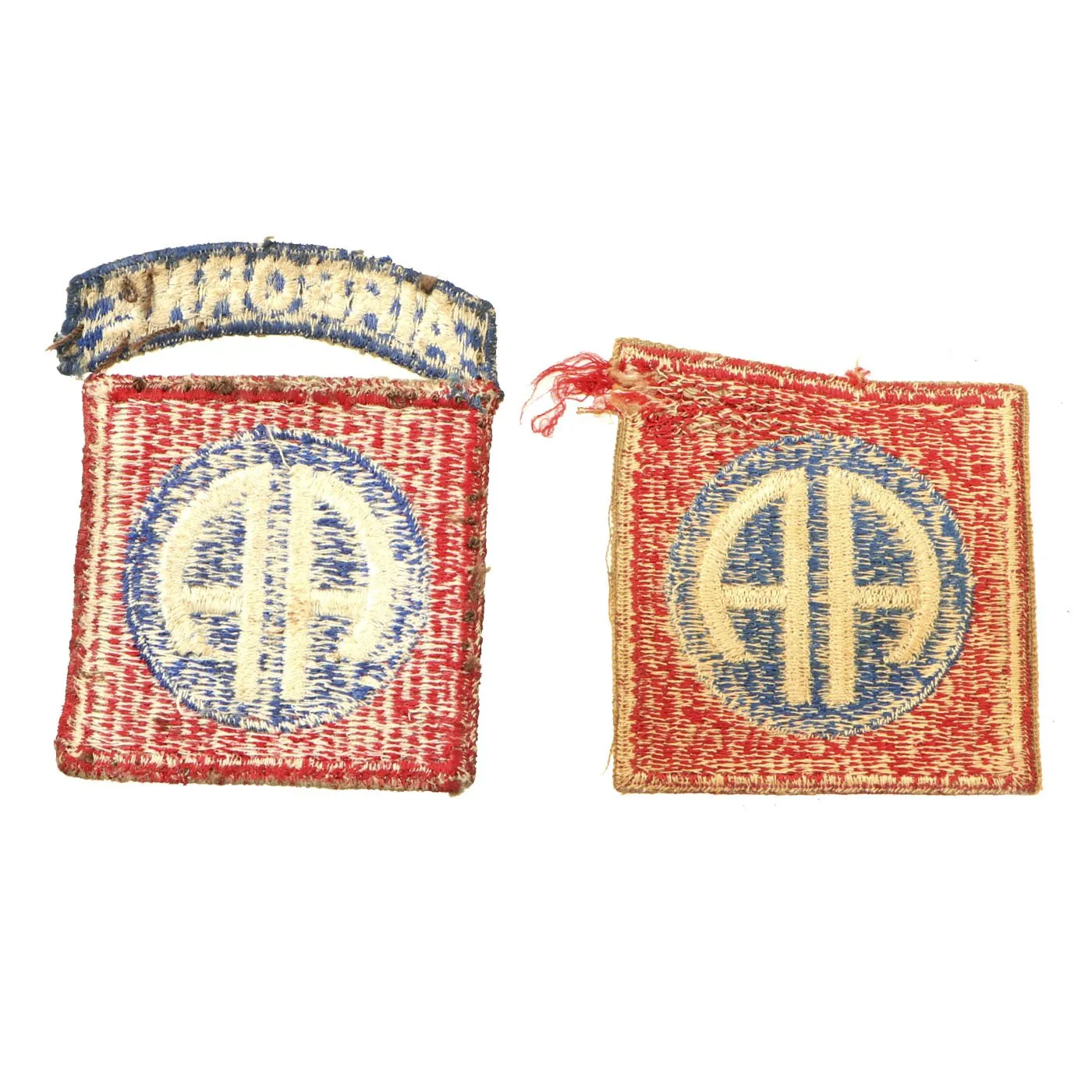 Original U.S WWII 508th Parachute Infantry Regiment 82nd Airborne Insignia and Medal Grouping