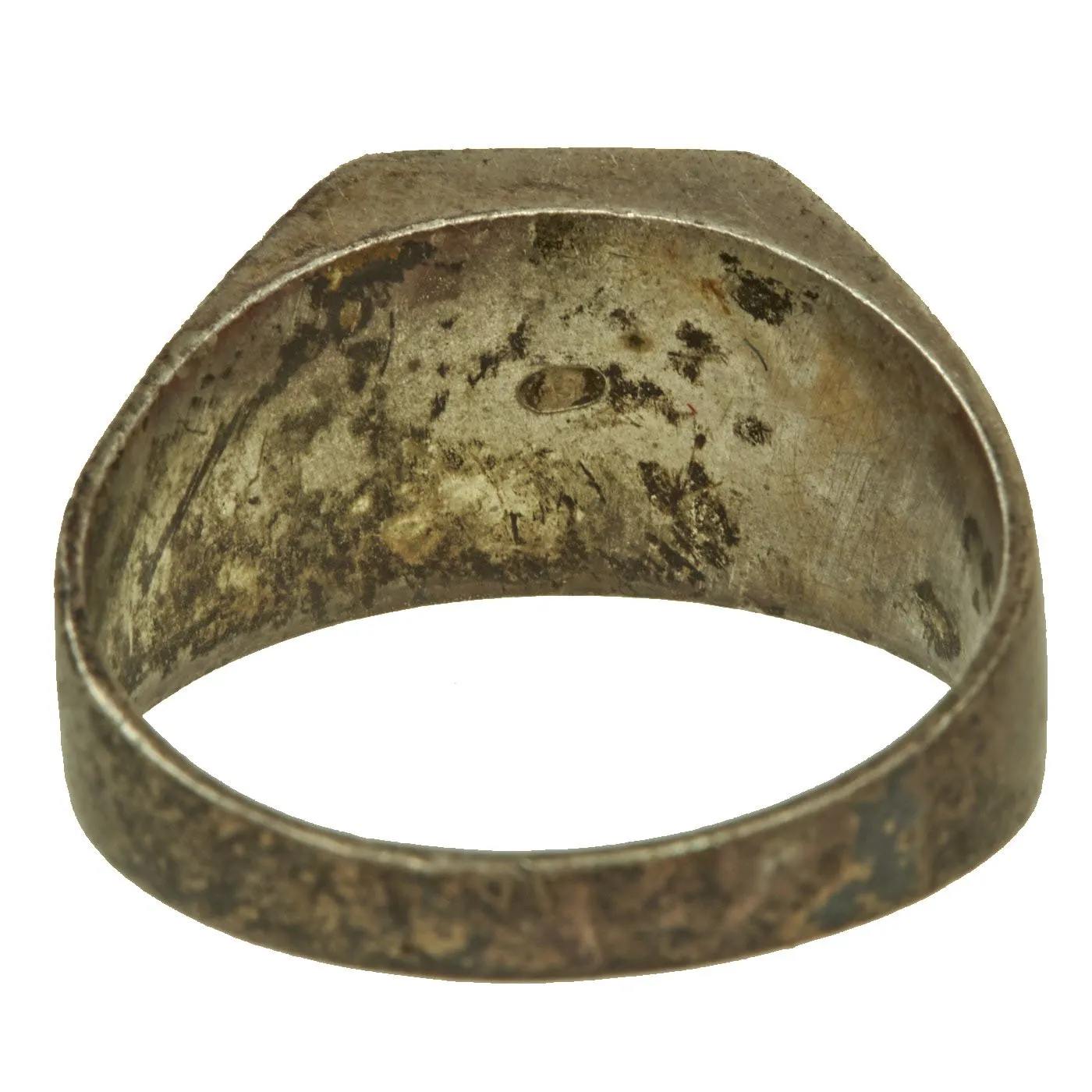 Original U.S. WWII Souvenir Ring Set - Bari Italy 1944, Manila 1945 & 90th Infantry Division