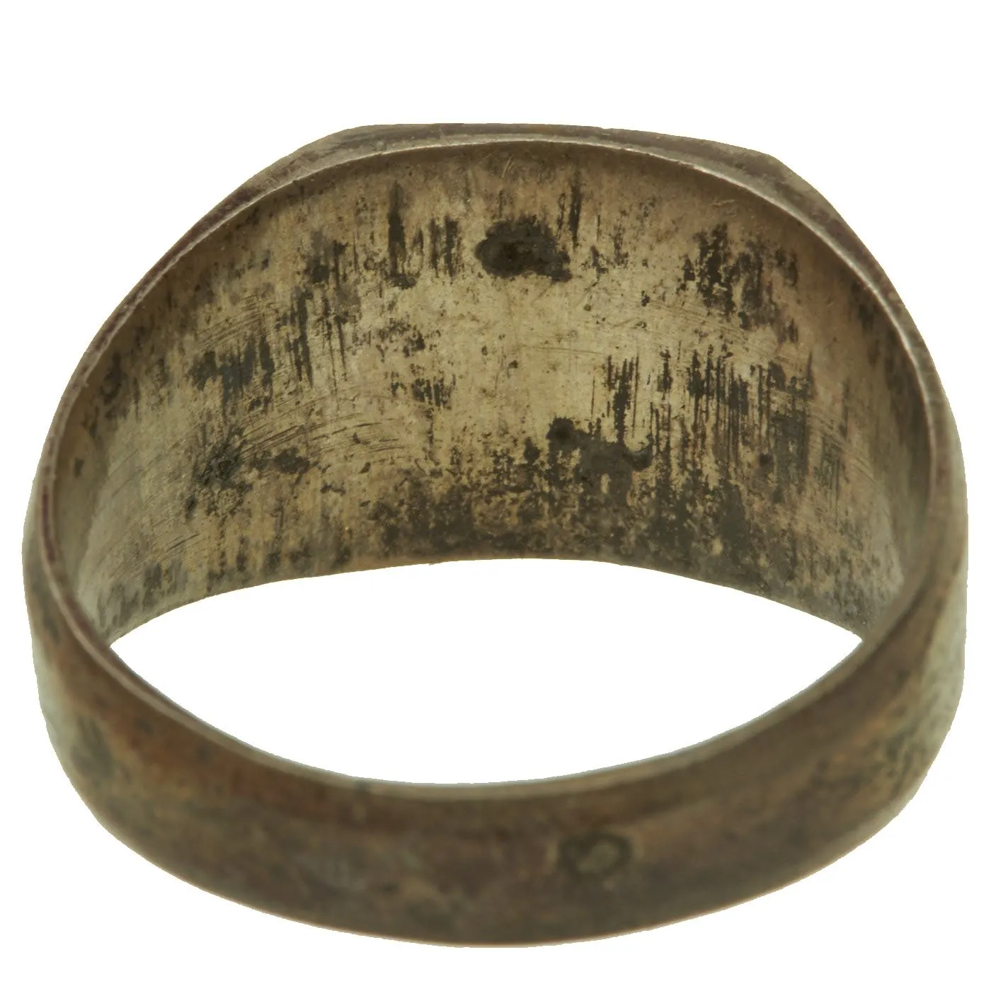 Original U.S. WWII Souvenir Ring Set - Bari Italy 1944, Manila 1945 & 90th Infantry Division