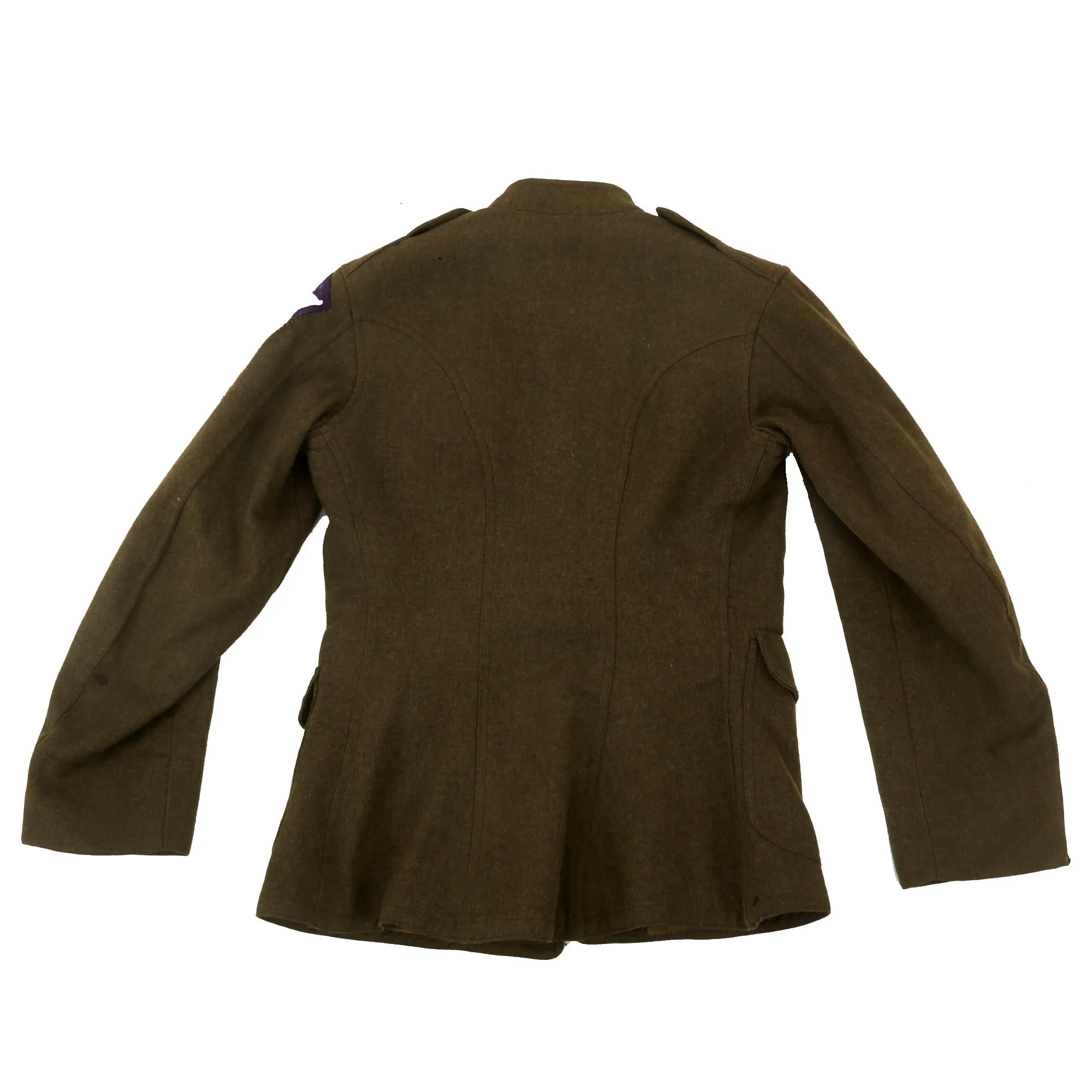 Original WWI US 2nd Division Machine Gunner Uniform Jacket - 9th Infantry Regiment
