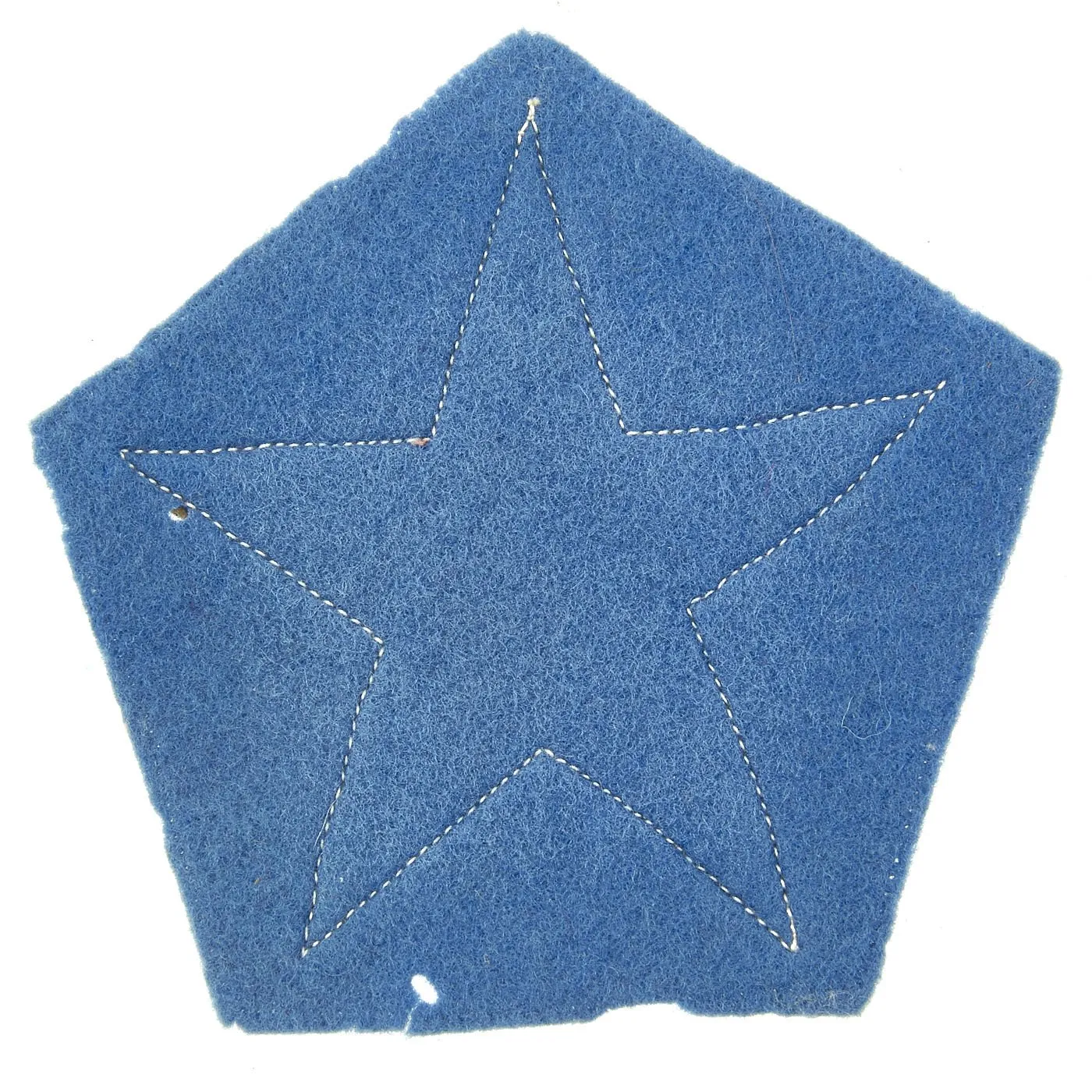 Original WWI U.S. Army 3rd Battalion 9th Infantry Regiment Uniform Insignia Patch - 2nd Division