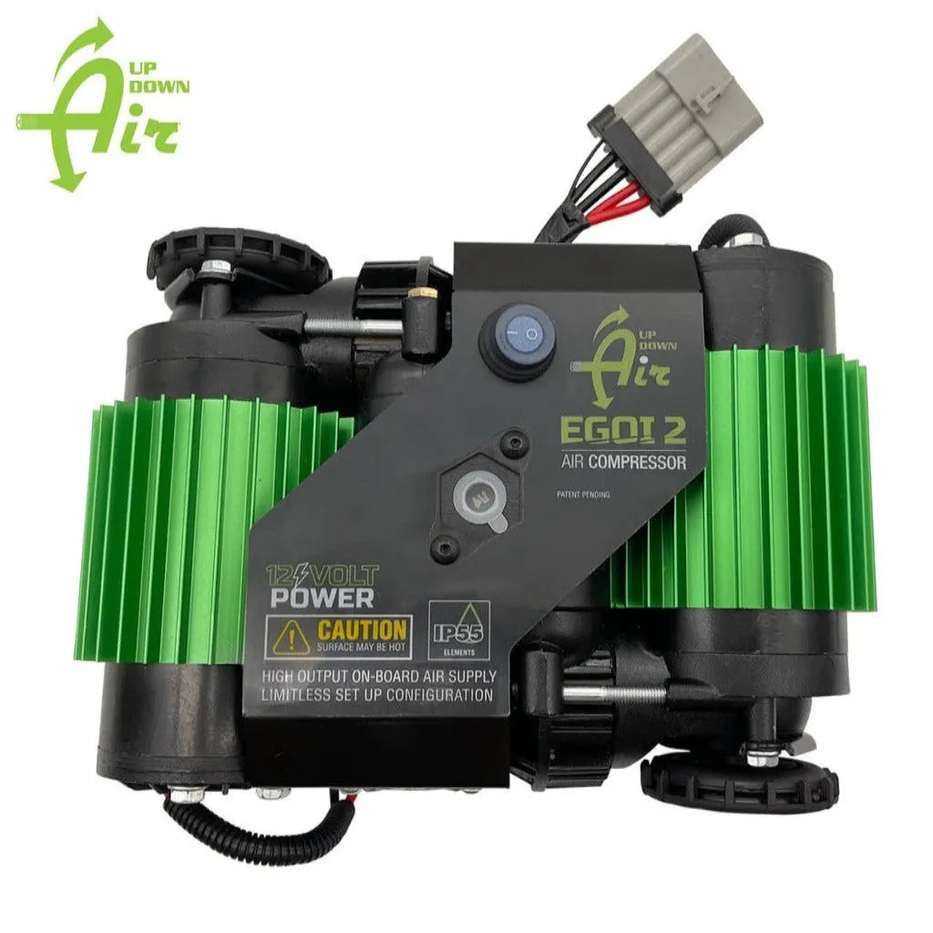 Overland Vehicle Systems EGOI Permanent On Board Dual Motor Air Compressor System 6.1 CFM