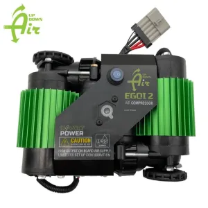 Overland Vehicle Systems EGOI Permanent On Board Dual Motor Air Compressor System 6.1 CFM