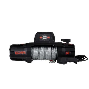 Overland Vehicle Systems Scar 12 Winch - 12,000 lb w/Steel Cable