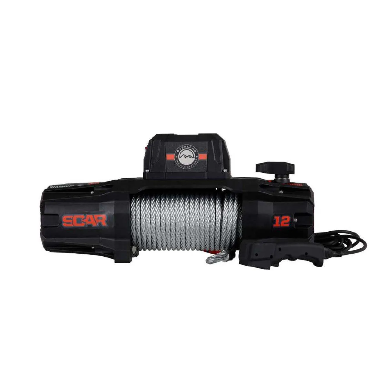 Overland Vehicle Systems Scar 12 Winch - 12,000 lb w/Steel Cable