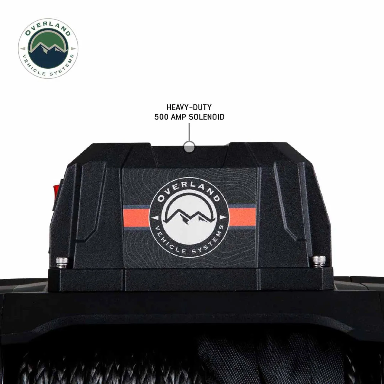Overland Vehicle Systems Scar 12 Winch - 12,000 lb w/Steel Cable
