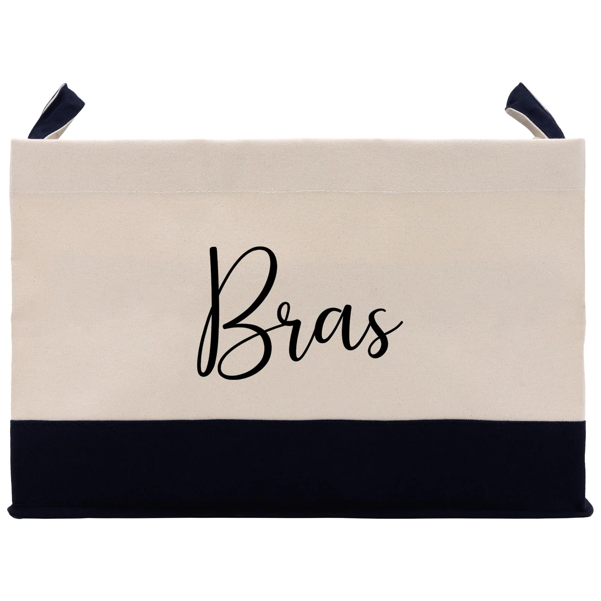 Personalized Storage Canvas Basket Bras Towel Storage Kids Toy Storage Cloth Storage Storage Bin Storage Tubs Mudroom Storage (PSB1011)