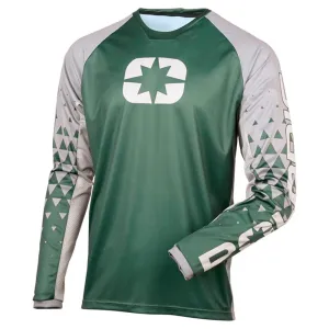 Polaris  Green Turbo Jersey Off-Road Riding Moisture-Wicking Ventilated Comfort