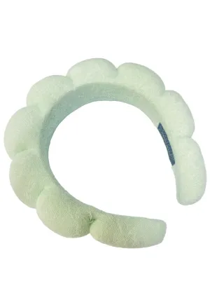 Powder Puff Headband-Mint