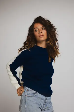 Pull Jean-Pierre marine Pull Jean-Pierre marine