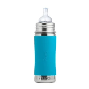 Pura Infant Bottle With Aqua Sleeve 11 oz Pura Infant Bottle With Aqua Sleeve 11 oz