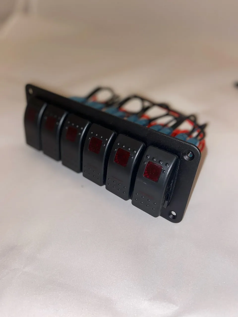 Race Car Fuse/ Relay Panel Block 6 Way - Compact