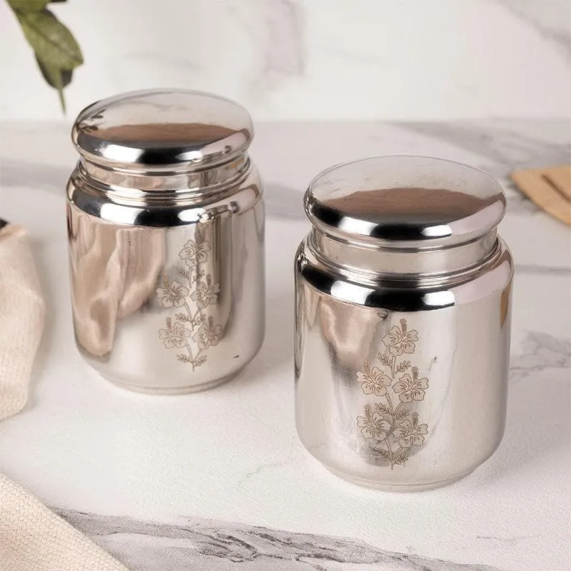 Ruchira Storage Jar (1000 ML) - Set Of Two