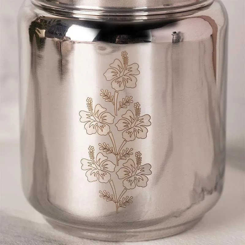 Ruchira Storage Jar (1000 ML) - Set Of Two
