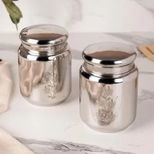 Ruchira Storage Jar (1000 ML) - Set Of Two