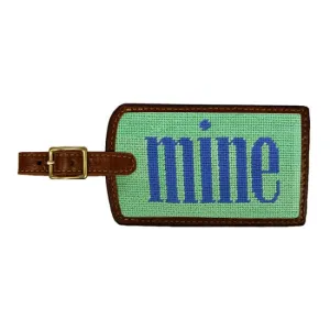 S&B Needlepoint Luggage Tag |  Mine
