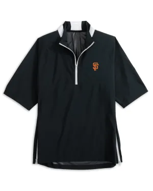 San Francisco Giants Stealth Stowable Short Sleeve Rain Jacket San Francisco Giants Stealth Stowable Short Sleeve Rain Jacket