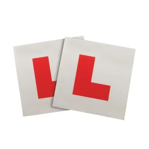 Silverline 583036 Magnetic 'L' Plates 2pce 2pce