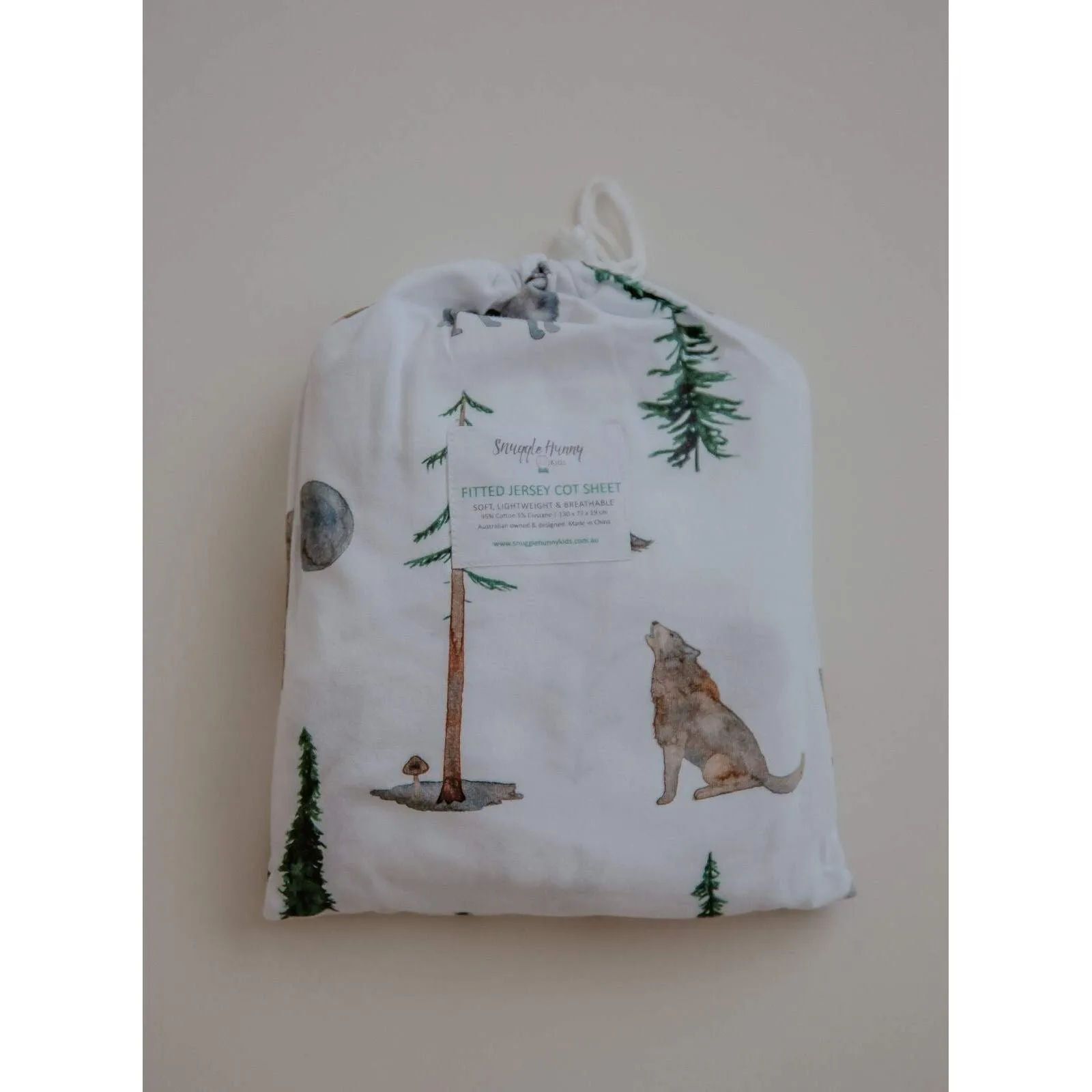 Snuggle Hunny Kids Alpha | Fitted Cot Sheet